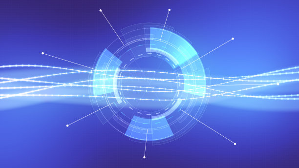 数据线流网络安全系统数字技术未来Hud背景图片下载