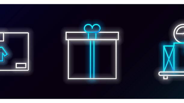 用纸板盒纸板设定线条刻度图片下载