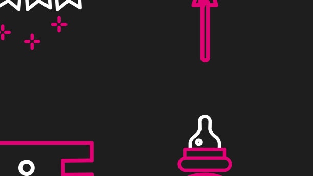 设置线婴儿奶瓶吸收型尿布棒棒糖图片下载