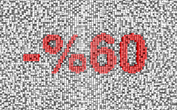 六折文本立方体形状图片下载