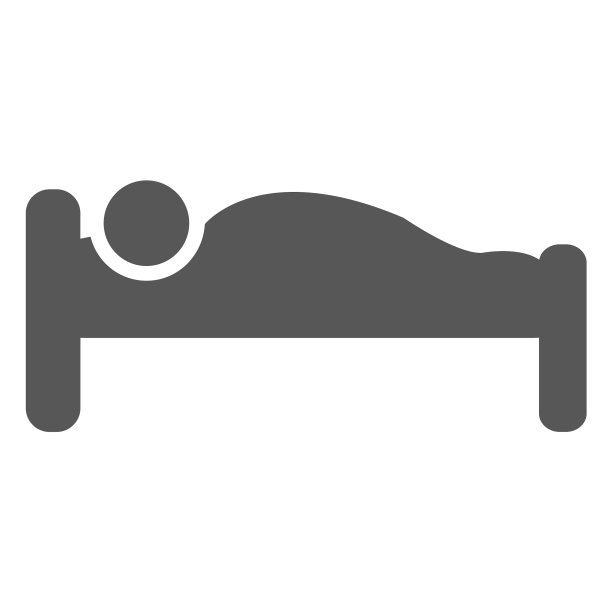 睡在床图标高质量图片下载
