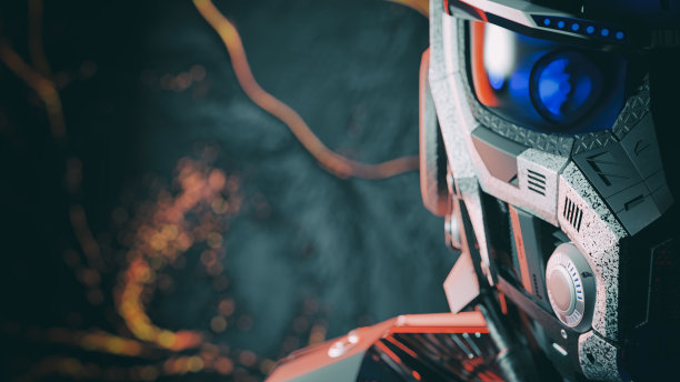 未来机器人的3d可视化图片下载