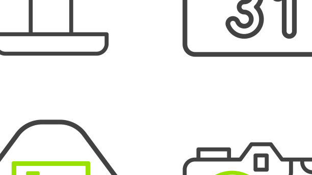 集行摄影相机圣诞派对邀请函图片下载