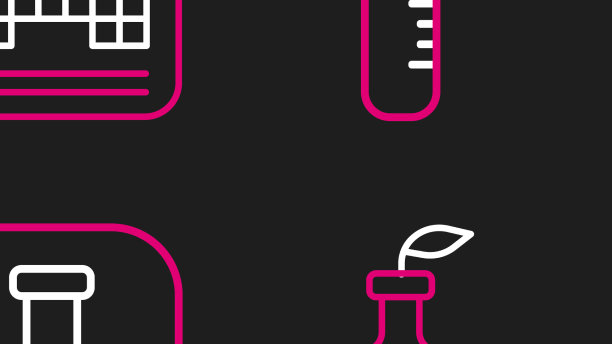 设置株系育种试管和烧瓶图片下载