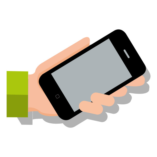 智能手机在手卡通高质量图片下载