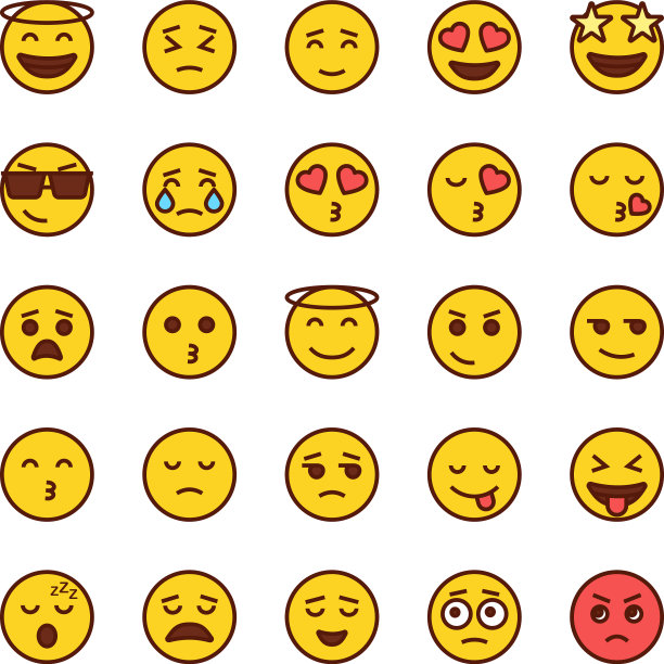 表情符号emojis图片下载