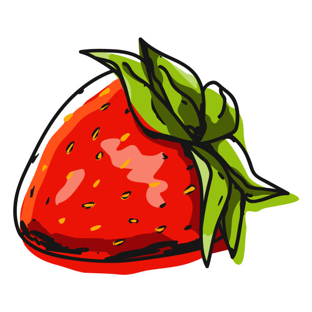 优质草莓果图片下载