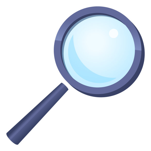 放大镜卡通质量高图片下载