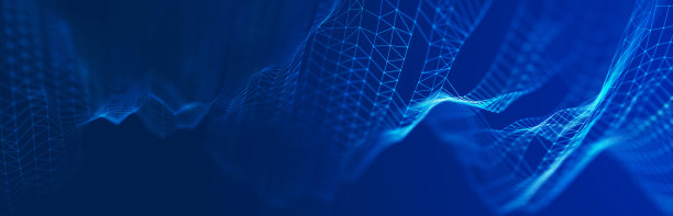 美丽的插图与连接的点和线。数字网络背景。技术。3 d图片下载