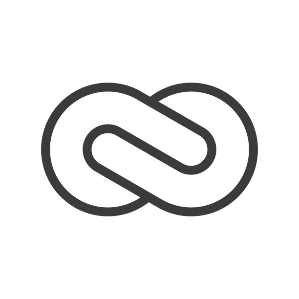 无限无尽永恒的线条图标图片下载