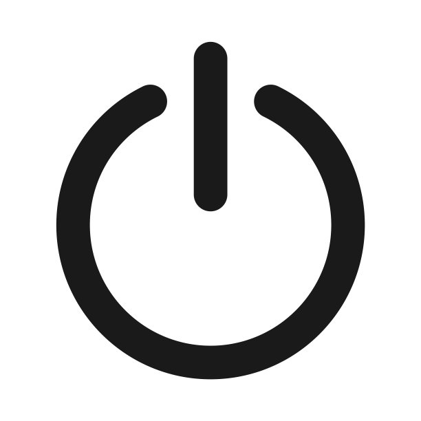 打开电源或关闭电源平面图标关闭图片下载