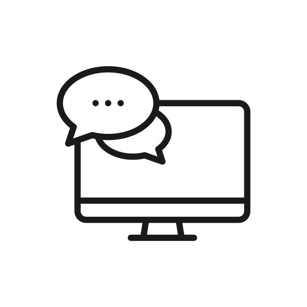 在线培训教育资源线性图标图片下载