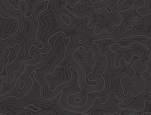 无缝地形等高线图片下载