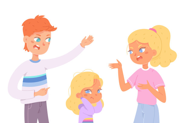 生气的人在家庭聚会上大喊大叫、吵架图片下载