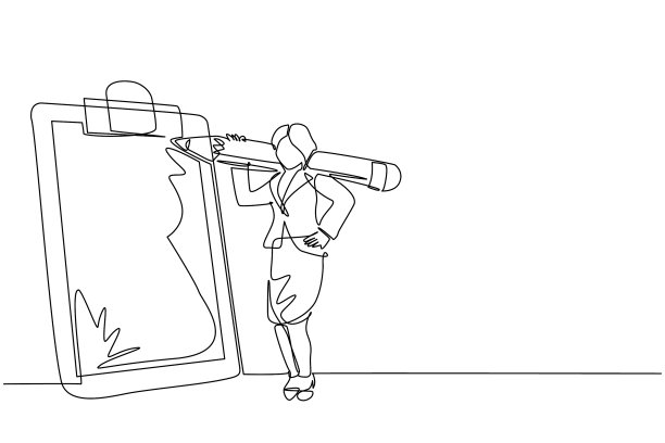 单线连续绘制正图片下载