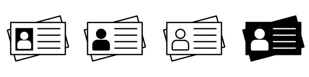 Id卡文档图标设置图片下载