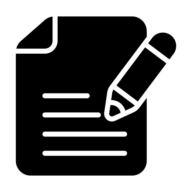 文档爱心轮廓图标图片下载