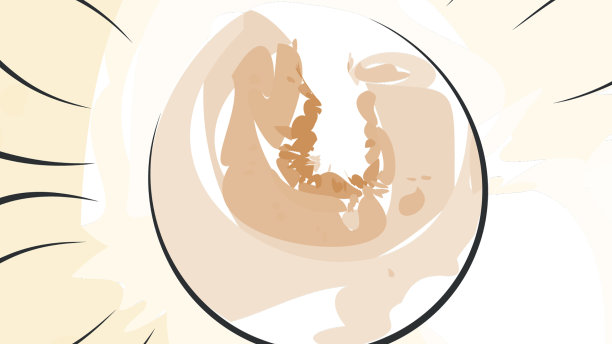 孤立的向日葵水彩画素描图片下载