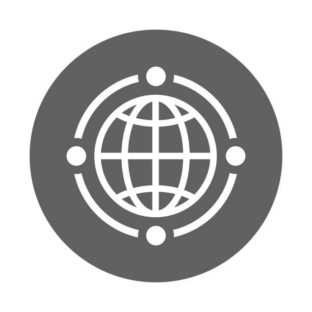 全局，通讯，支持图标。灰色的矢量图形。图片下载