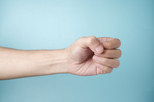 特写照片手拿着看不见的东西图片下载