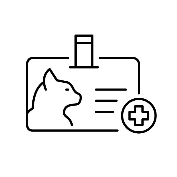 猫医疗身份证宠物保险计划像素图片下载