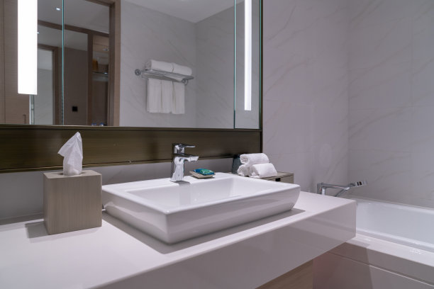 现代浴室的内部图片下载