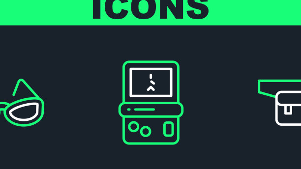 设置线腰袋的香蕉眼镜和俄罗斯方块图片下载