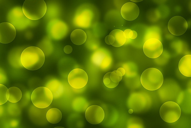 抽象神奇的散景灯效果背景。五彩缤纷的灯光散焦。三维演示图片下载