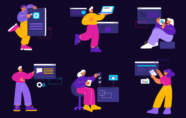 应用程序开发web编程测试的概念图片下载