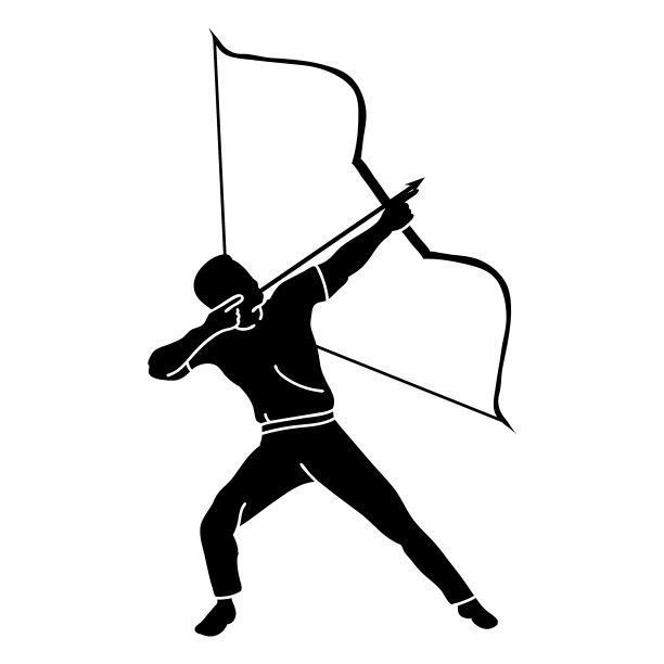 弓箭手瞄准弓质量高图片下载