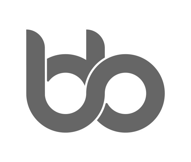 小写字母b和b的圆形组合图片下载