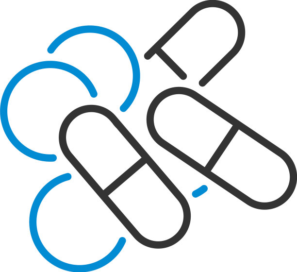 药丸和标签图标图片下载