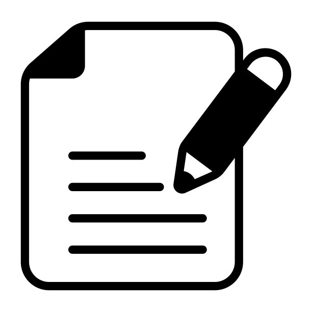文档爱心轮廓图标图片下载