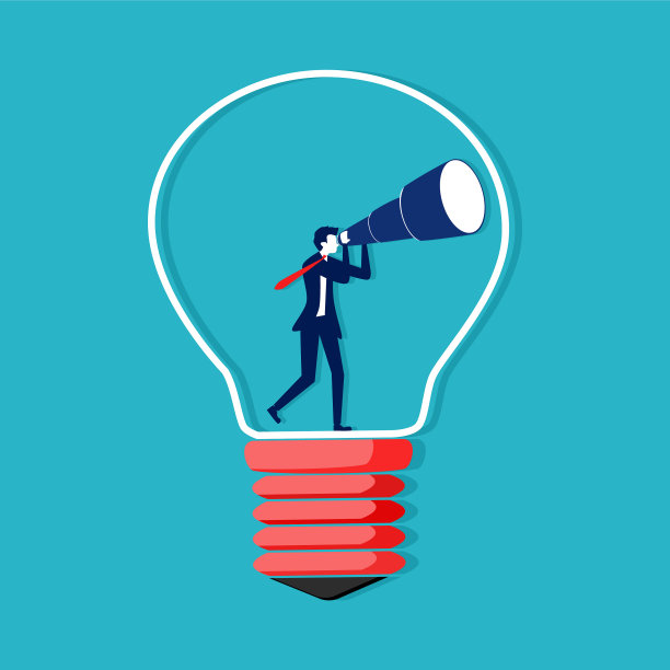 一个有创意眼光的商人图片下载