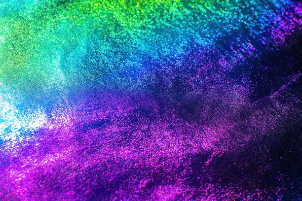 彩虹全息的背景。氖和全息梯度。图片下载