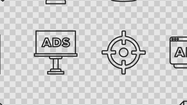 用图表设置直线广告文案图片下载