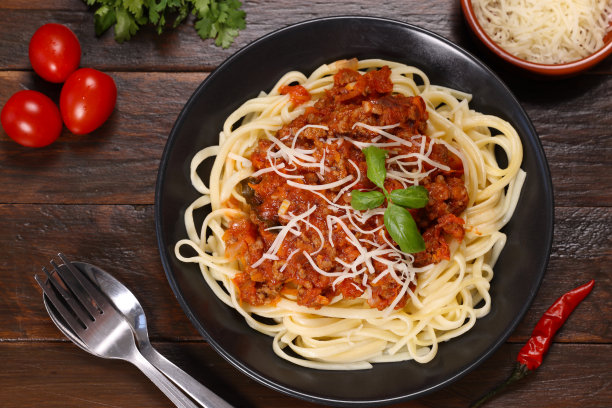 肉酱意大利面图片下载