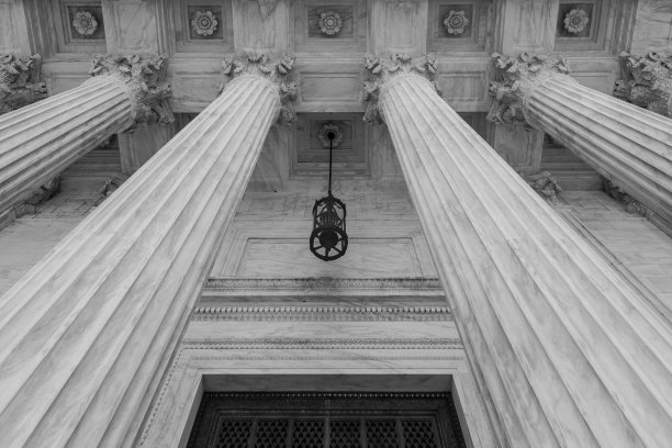 美国最高法院大楼外立面图片下载