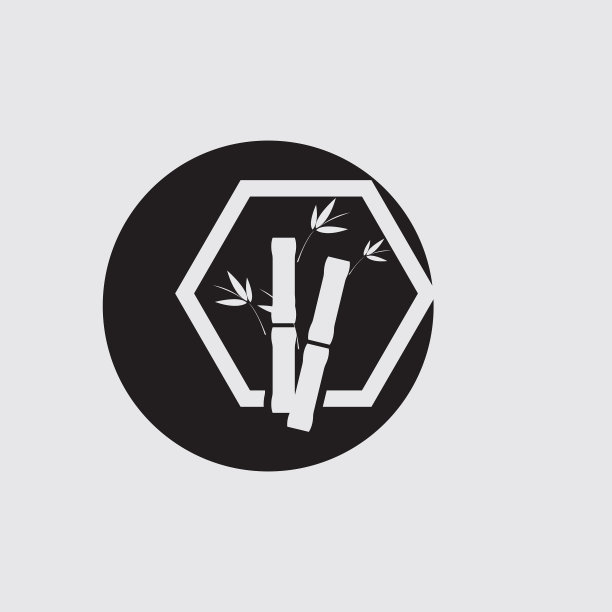 竹制logo模板图标图片下载