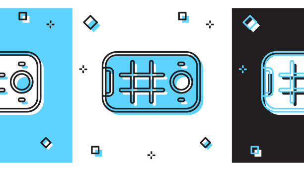 设置手机上的自拍图标隔离为蓝色图片下载