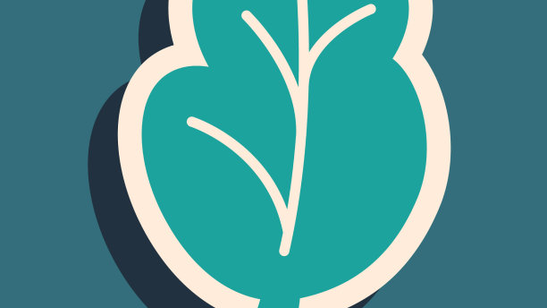 绿色韩国食品泡菜白菜图标孤立图片下载