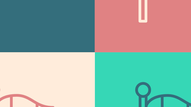 波普艺术线墨西哥国旗在旗杆图标孤立图片下载