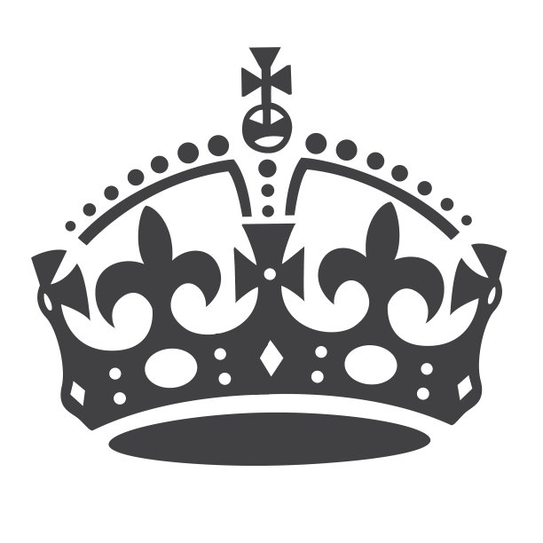 英国皇冠轮廓图片下载