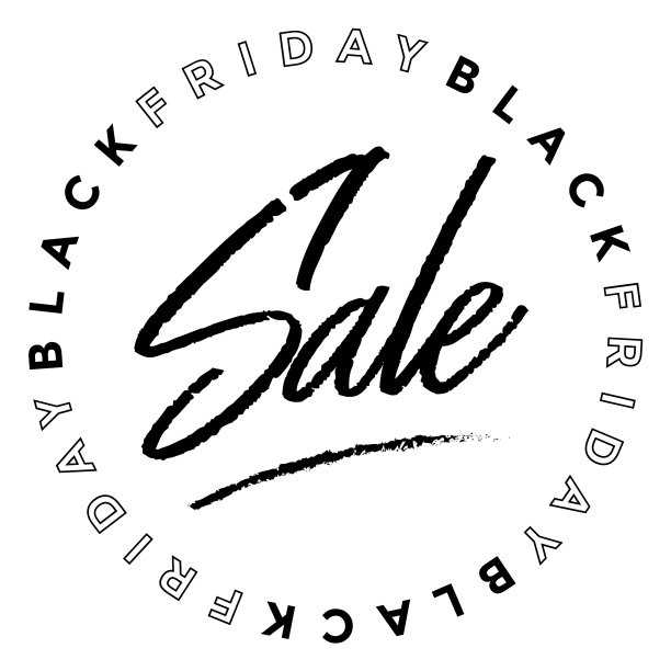 黑色星期五折扣徽章图片下载
