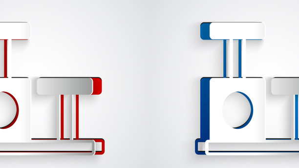 剪纸猫抓贴玩具图标图片下载