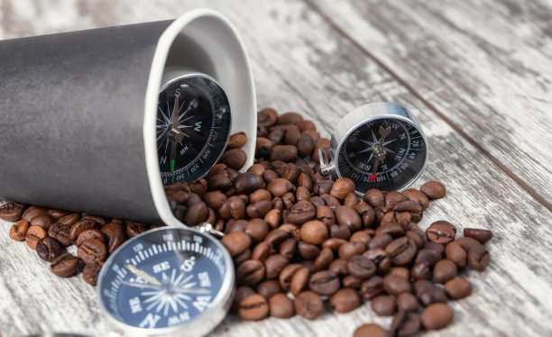 概念:咖啡的不同口味取决于咖啡豆的产地图片下载