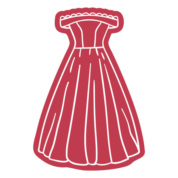 剪出伴娘礼服图片下载