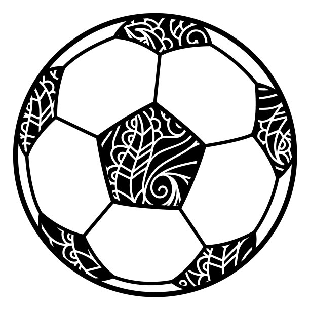 足球曼荼罗设计图片下载