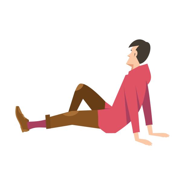 年轻人晚上在户外看电影。情侣们在露天电影院约会，坐在大屏幕前。夜晚的矢量图图片下载