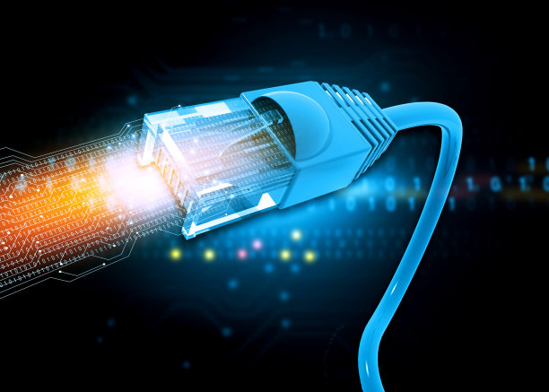 用二进制编码的互联网电缆图片下载